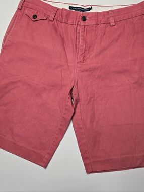 Ralph Lauren Sport Coral Pink Flat-Front Ladies Shorts Size 10